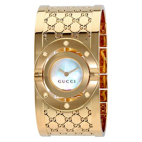 gucci twirl bangle watch latest style|authentic Gucci bangle watch.